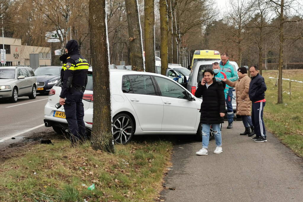 Schade bij aanrijding op kruising