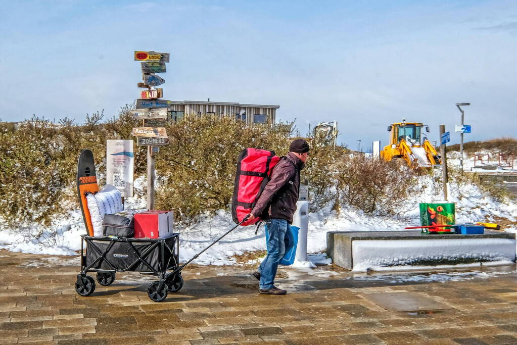 Voorjaarsschoonmaak in de sneeuw