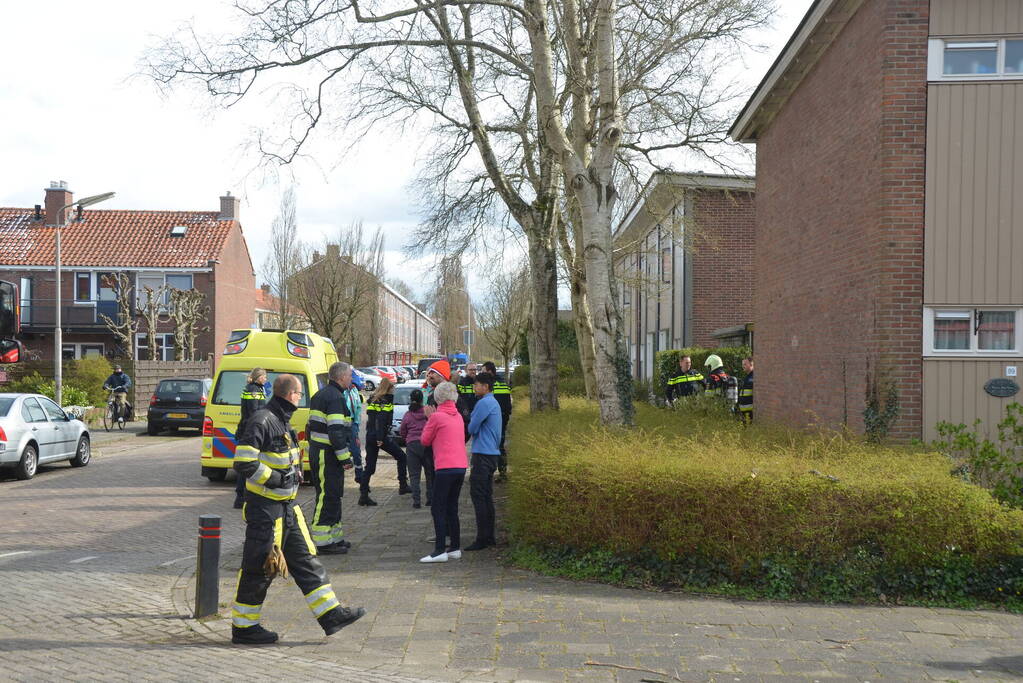 Brand in keuken van woning in Jan van Scorelbuurt