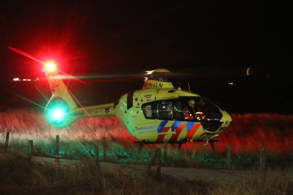 Fietser zwaargewond na harde val