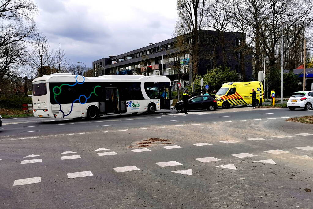Aanrijding met stadsbus