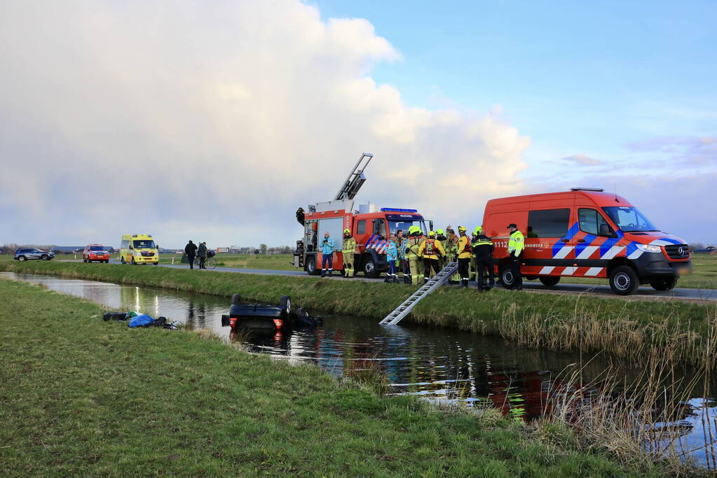 Auto gevonden in sloot