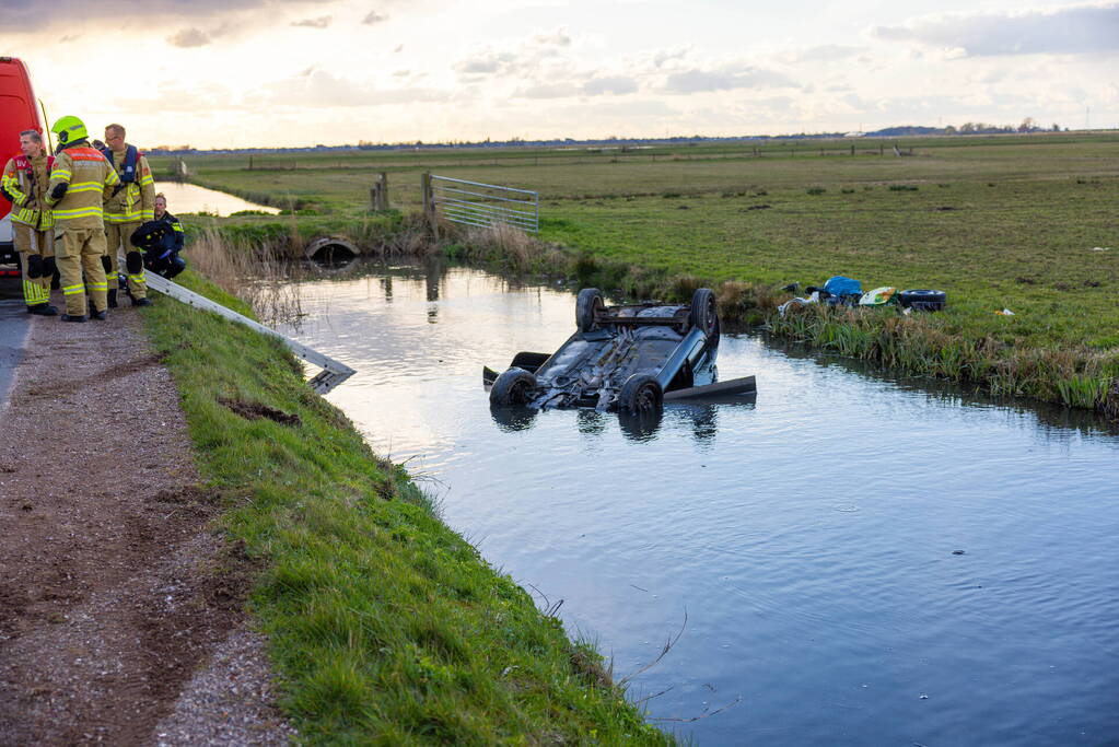 Auto gevonden in sloot