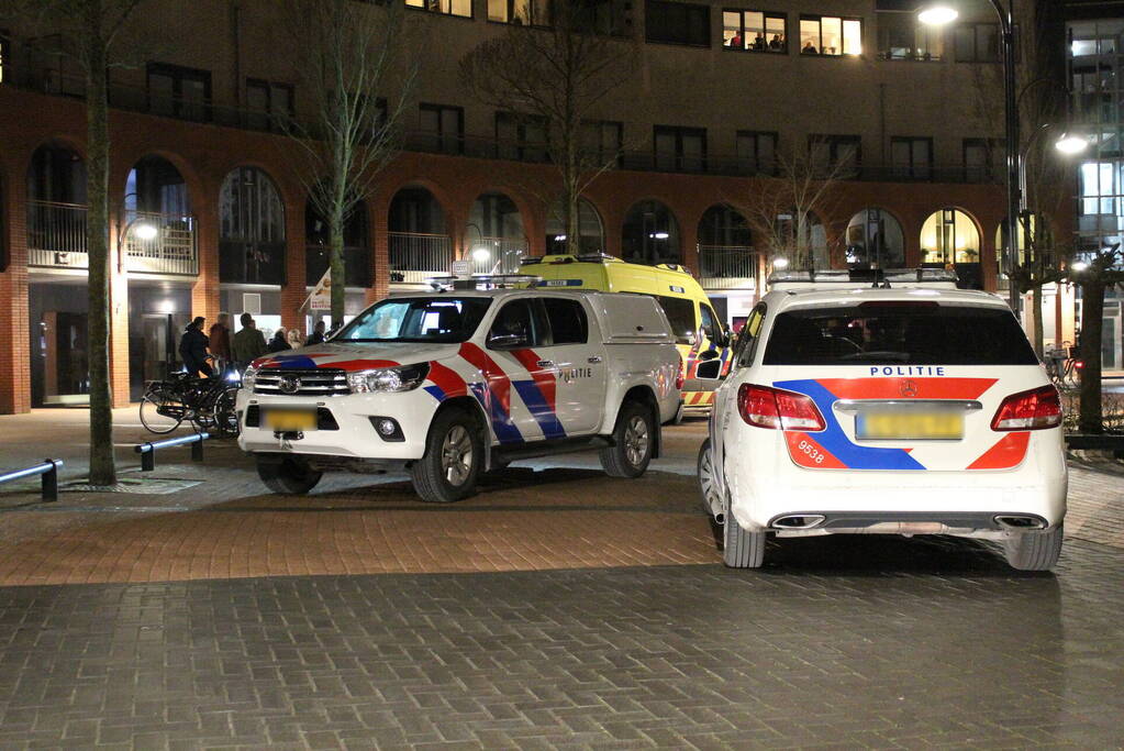 Traumahelikopter ingezet voor gewond persoon op straat