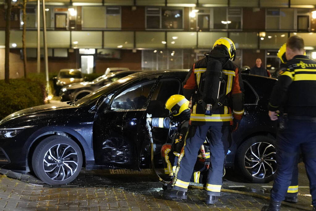 Auto vermoedelijk doelwit van brandstichting