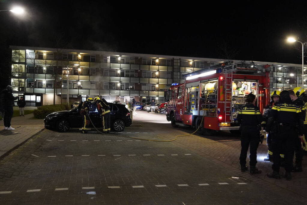 Auto vermoedelijk doelwit van brandstichting
