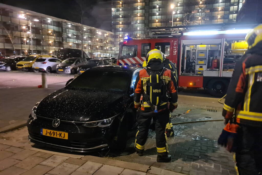 Auto vermoedelijk doelwit van brandstichting