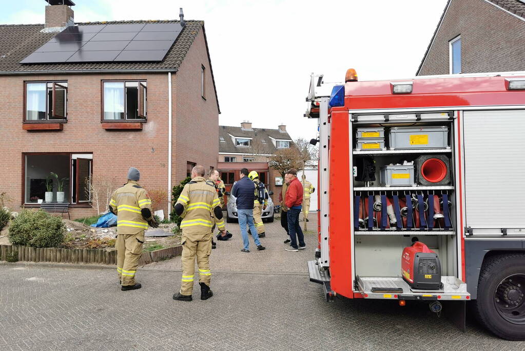 Woning geventileerd na brand in meterkast