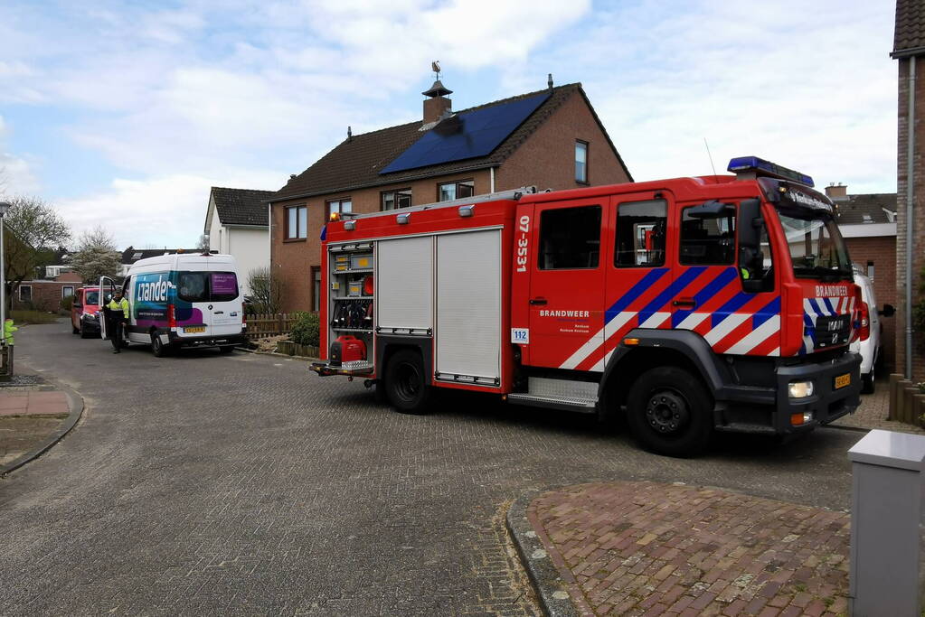 Woning geventileerd na brand in meterkast
