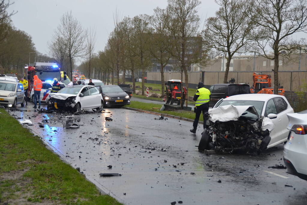 Flinke ravage na aanrijding