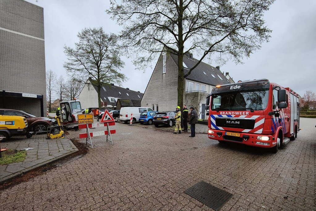 Gaslekkage bij aanleg van glasvezelkabel