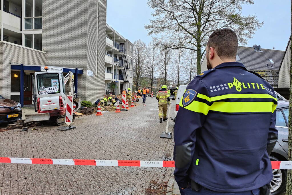Gaslekkage bij aanleg van glasvezelkabel