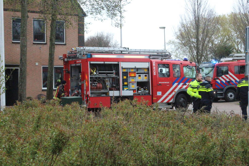 Brand op zolder door laswerkzaamheden