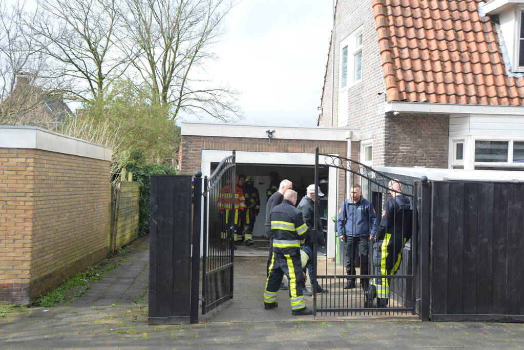 Woning en garage vol rook na problemen met pelletkachel