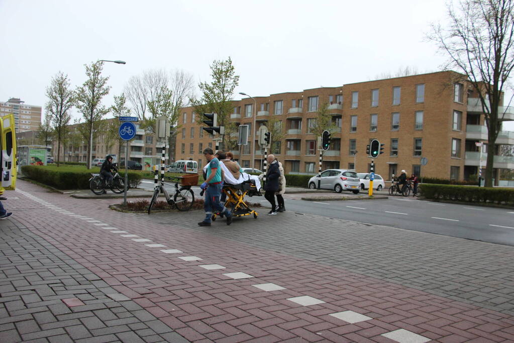 Fietser geschept door automobilist