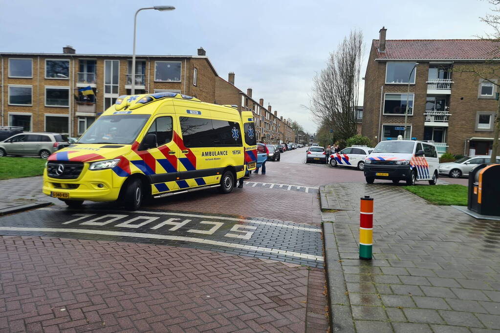 Scooterrijder gewond bij botsing met auto