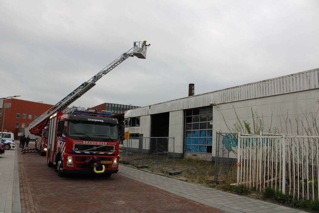 Opnieuw brand in afgebrand pand