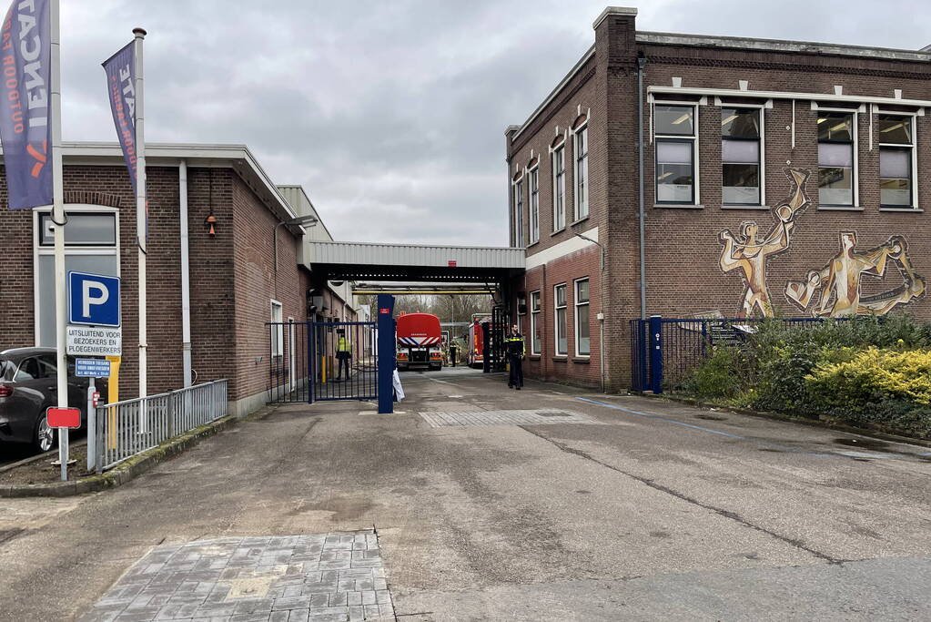 Brand in dak van TenCate Outdoor