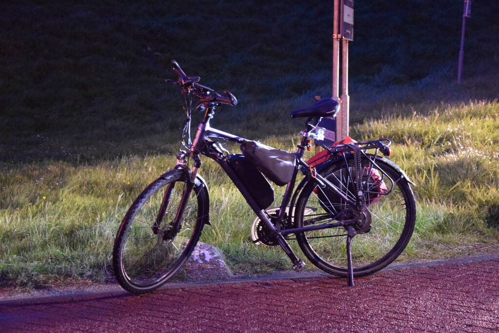 Fietser gewond na valpartij