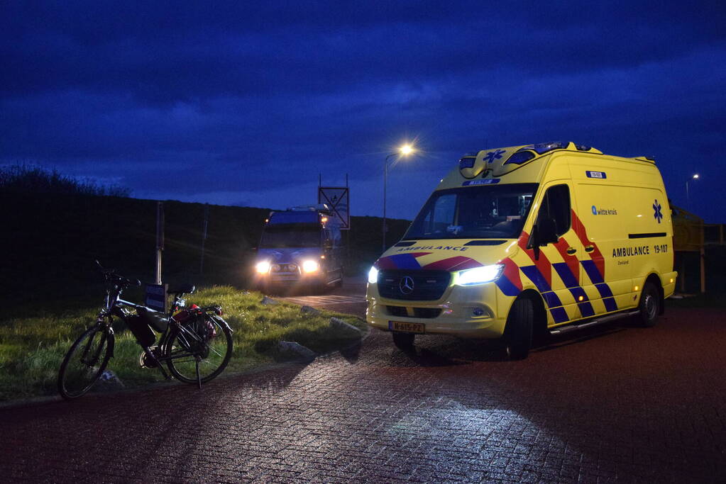 Fietser gewond na valpartij