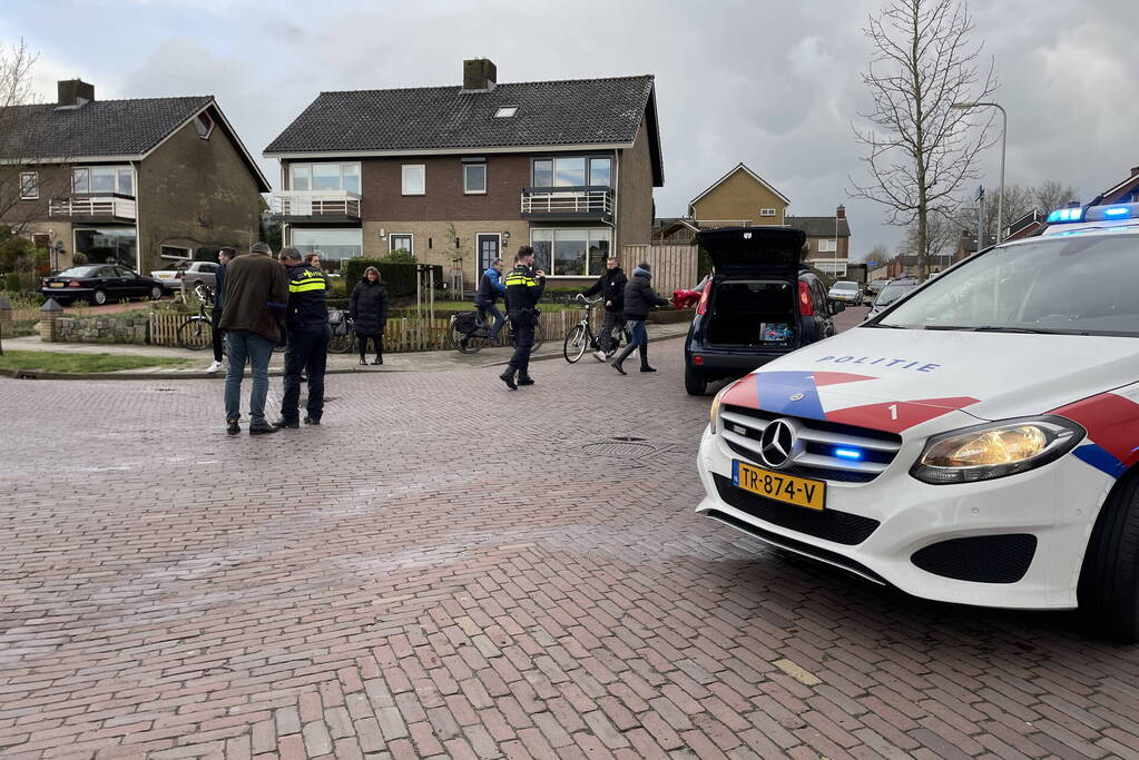 Fietser aangereden door personenauto