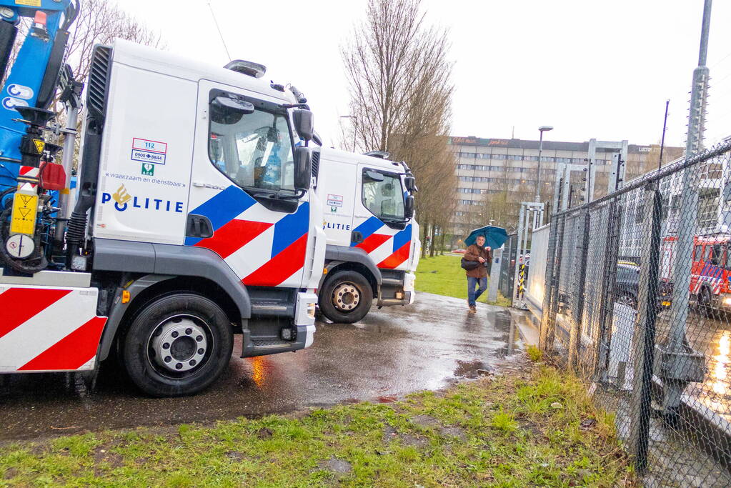 Explosieven aangetroffen in auto na inbeslagname