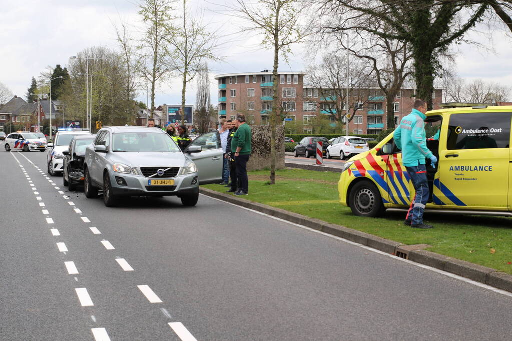 Veel schade bij kop-staart botsing