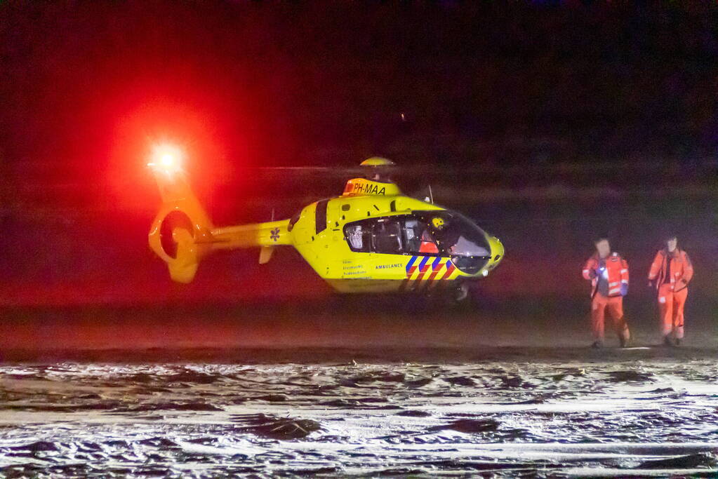 Hulpdiensten massaal ingezet voor drenkeling