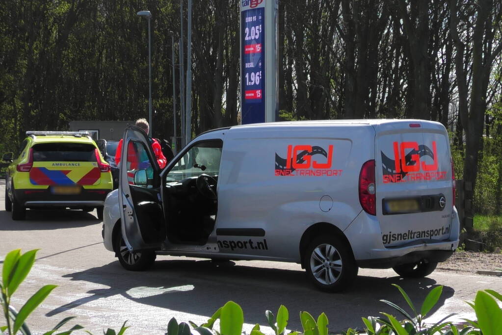 Auto's beschadigd na ongeval