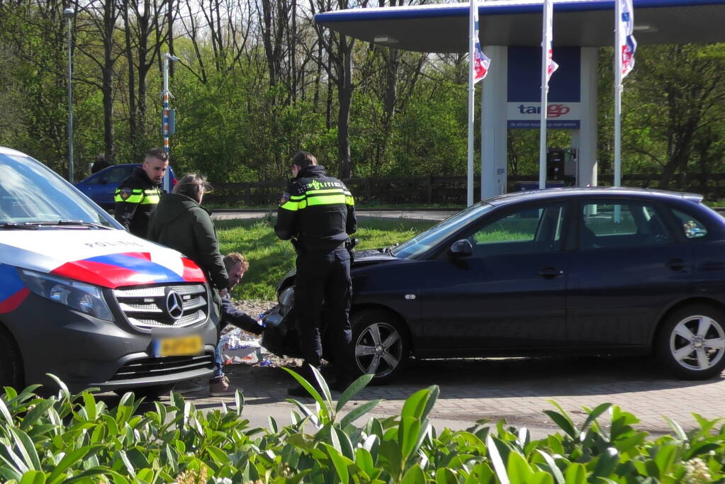 Auto's beschadigd na ongeval