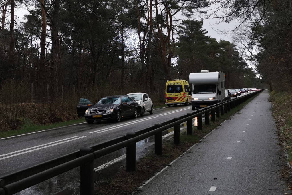 Schade bij kop-staartbotsing