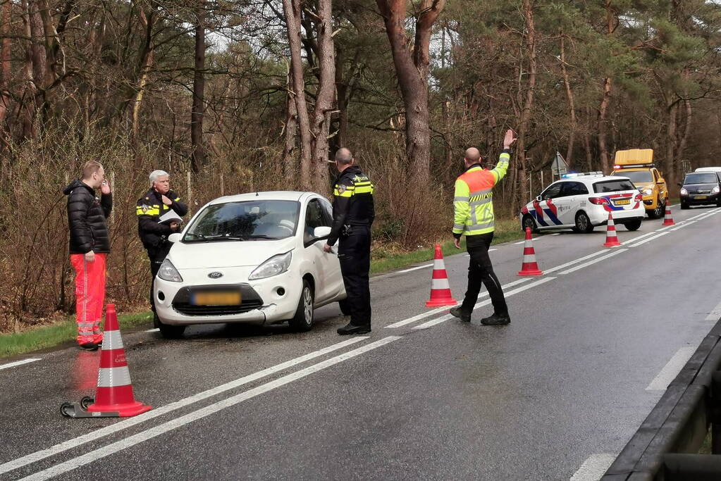 Schade bij kop-staartbotsing