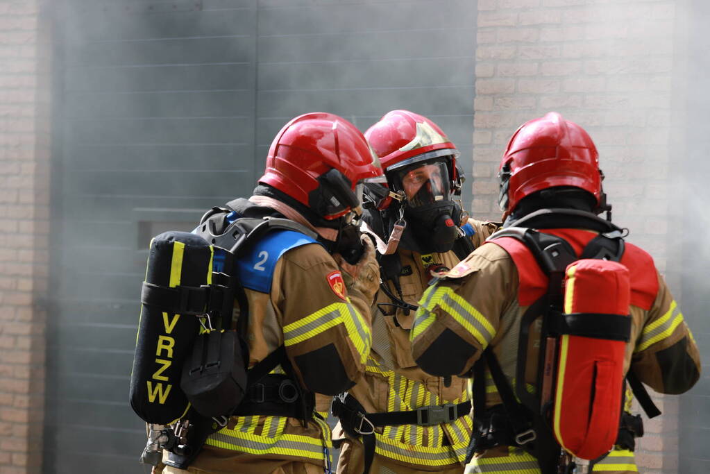 Gemeentewerf decor voor vaardigheidstoetsen