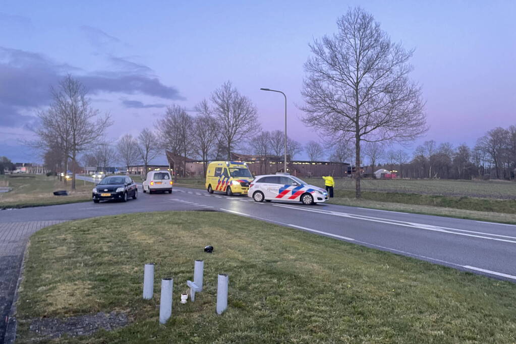 Oldtimer crasht tegen boom