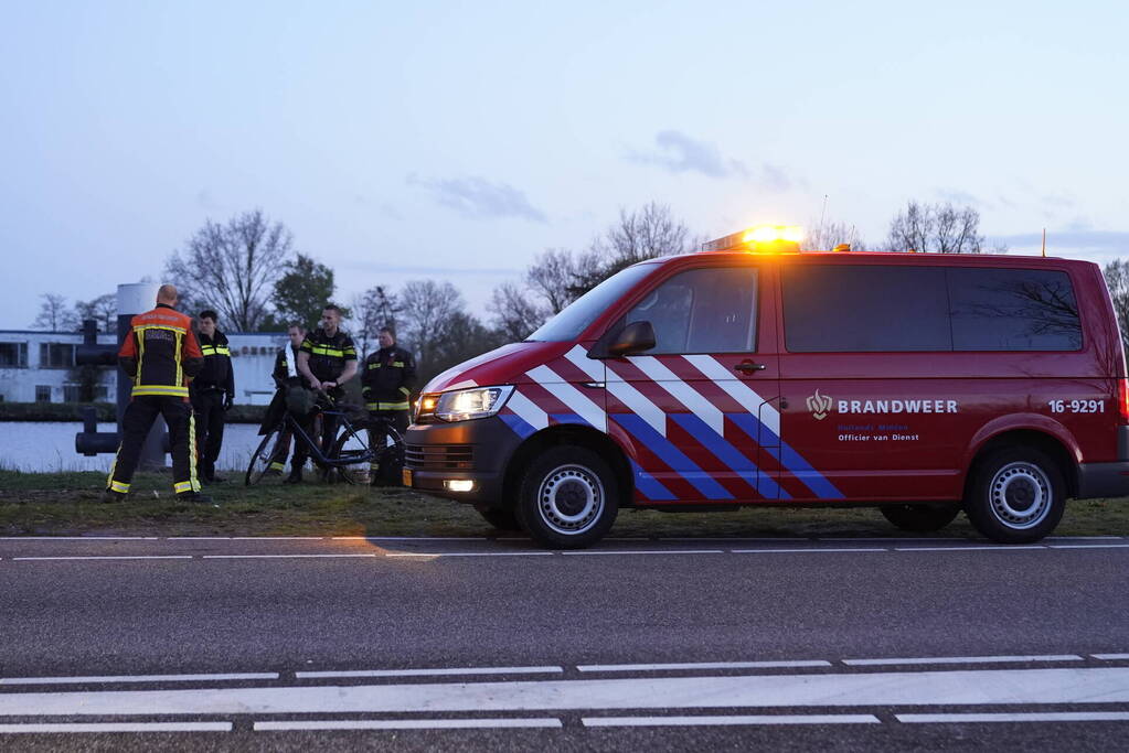 Fiets gevonden langs het water
