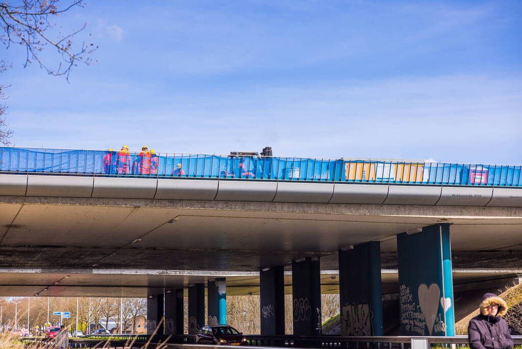 Wekenlange verkeershinder knooppunt Eemnes