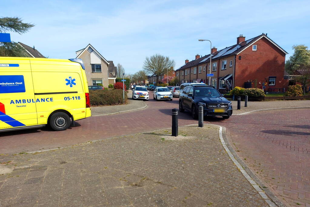 Automobilist in botsing met fietser