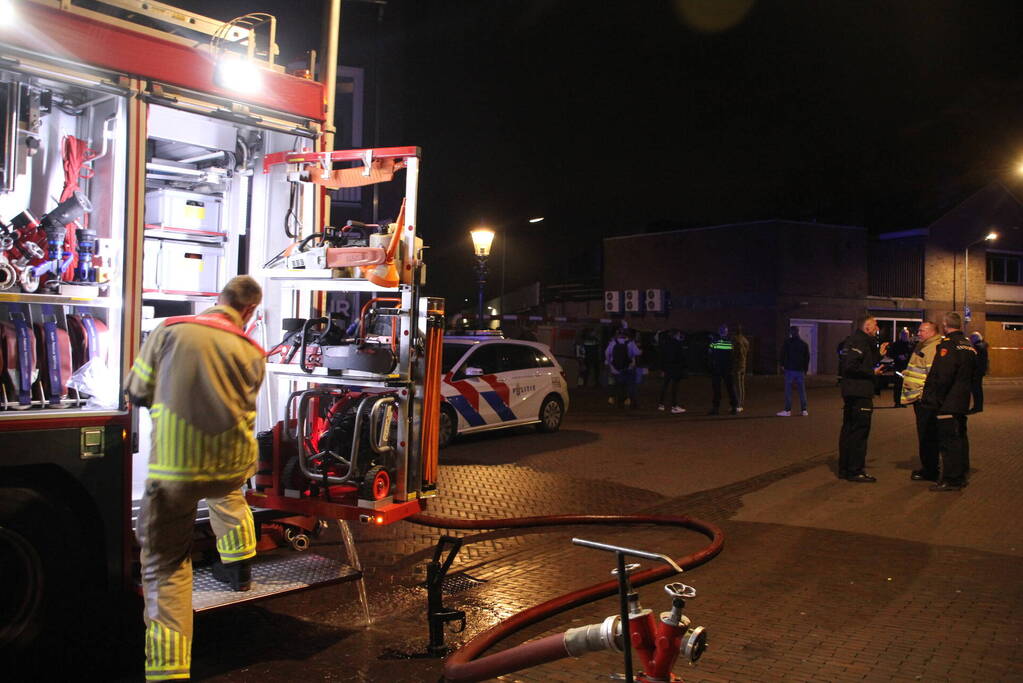 Parkeergarage vol rook na brand