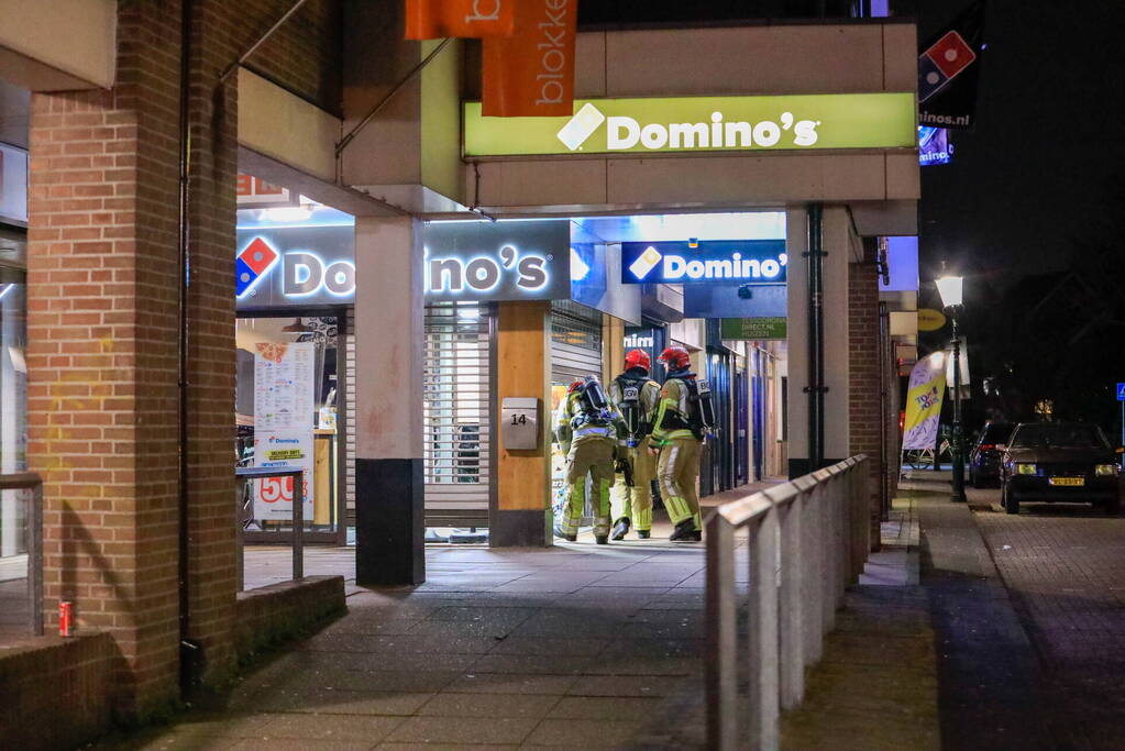 Parkeergarage vol rook na brand