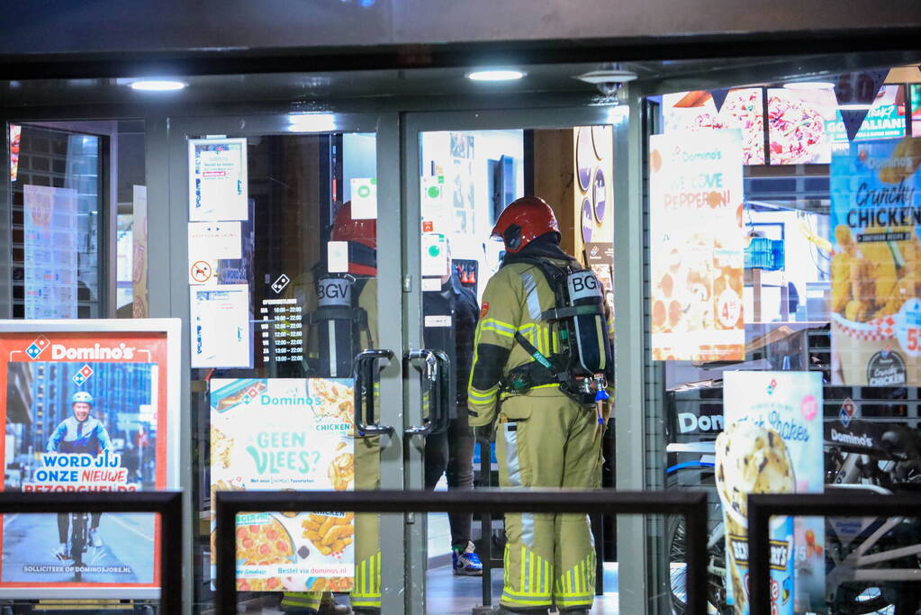 Parkeergarage vol rook na brand