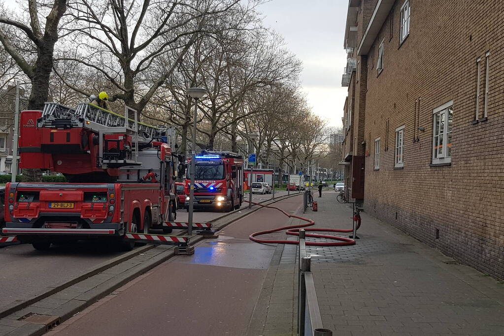 Brand in gebouw basisschool Oranje