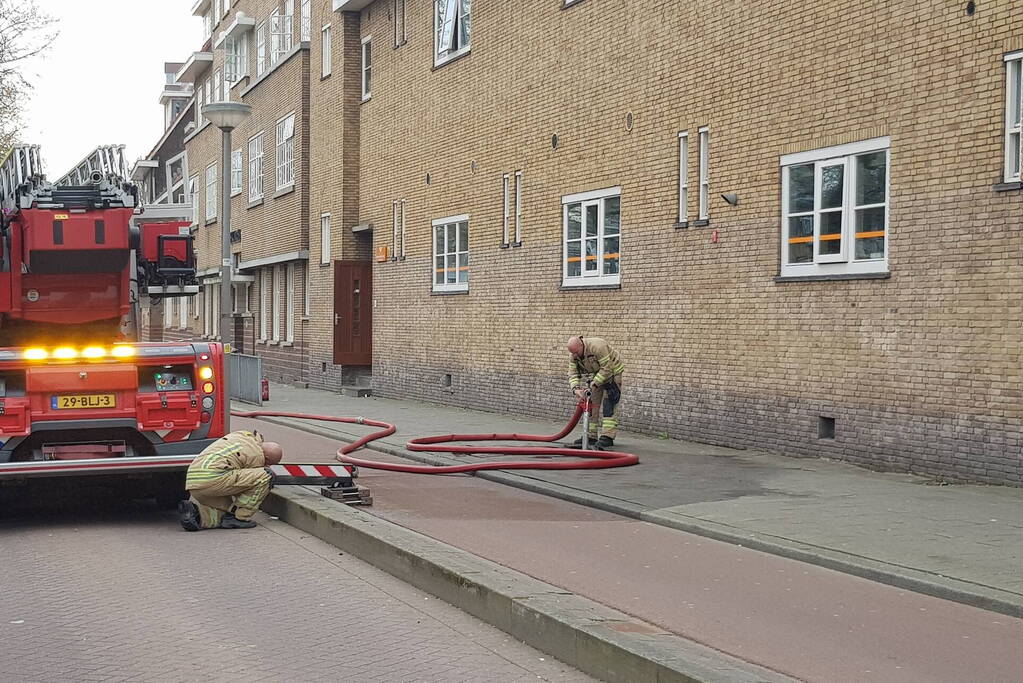 Brand in gebouw basisschool Oranje
