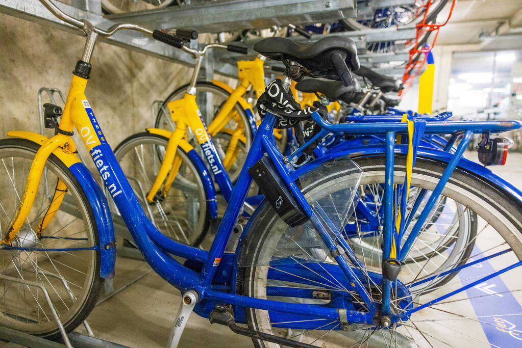 OV-fietsen voorzien van elektrisch slot