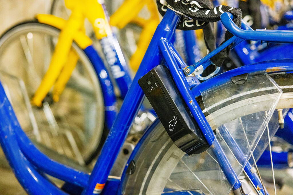 OV-fietsen voorzien van elektrisch slot