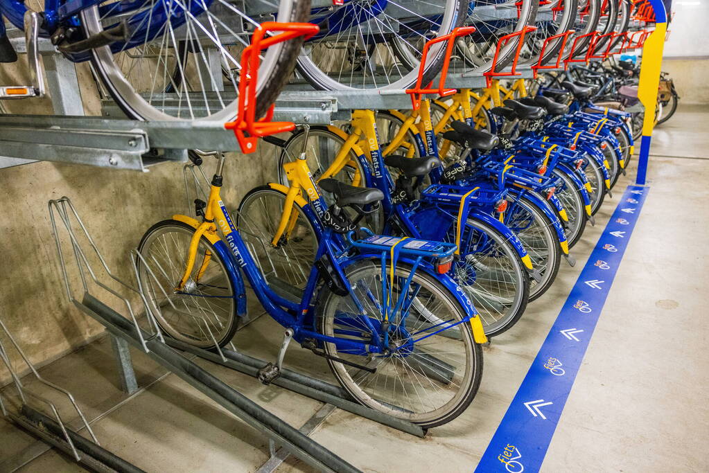 OV-fietsen voorzien van elektrisch slot