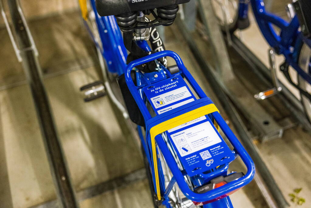 OV-fietsen voorzien van elektrisch slot