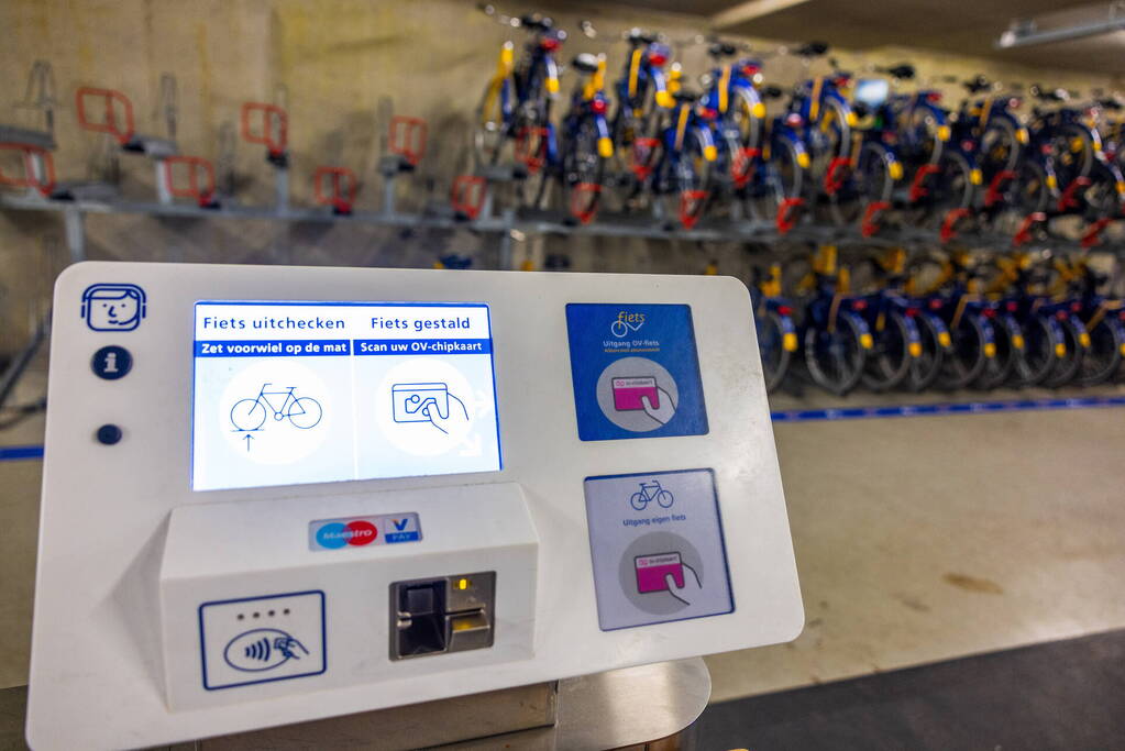 OV-fietsen voorzien van elektrisch slot