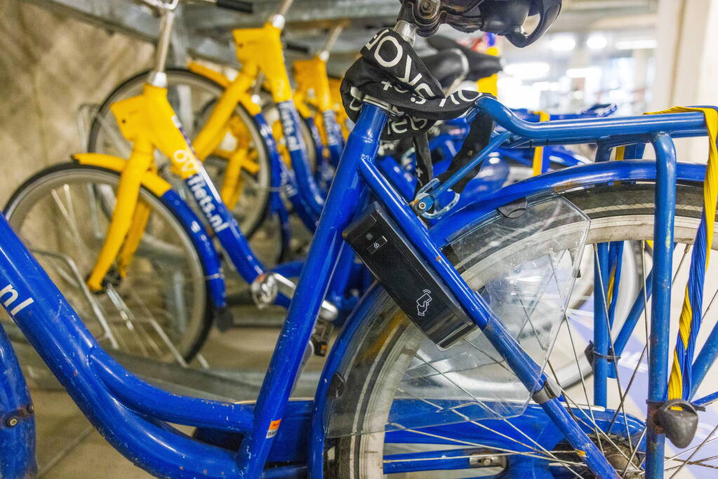 OV-fietsen voorzien van elektrisch slot