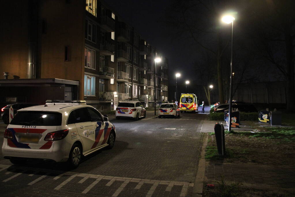 Dronken man aangehouden na vechtpartij in woning