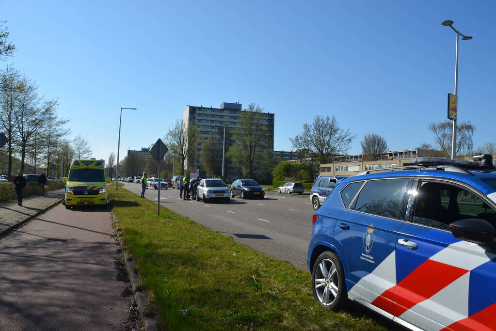 Gewonde bij kop-staart botsing